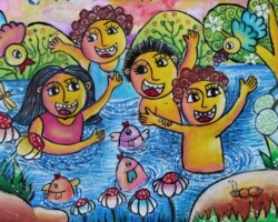 DAMMALA LIYANAGE SAYUMI SEYANSA, 8 Years, S. Province, Sri Lanka